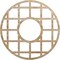 Ekena Millwork O'Neal Wood Fretwork Pierced Ceiling Medallion, Red Oak, 36"OD x 13 1/8"ID x 1/4"T CMWP36X36X0250ONRO - alternate 1